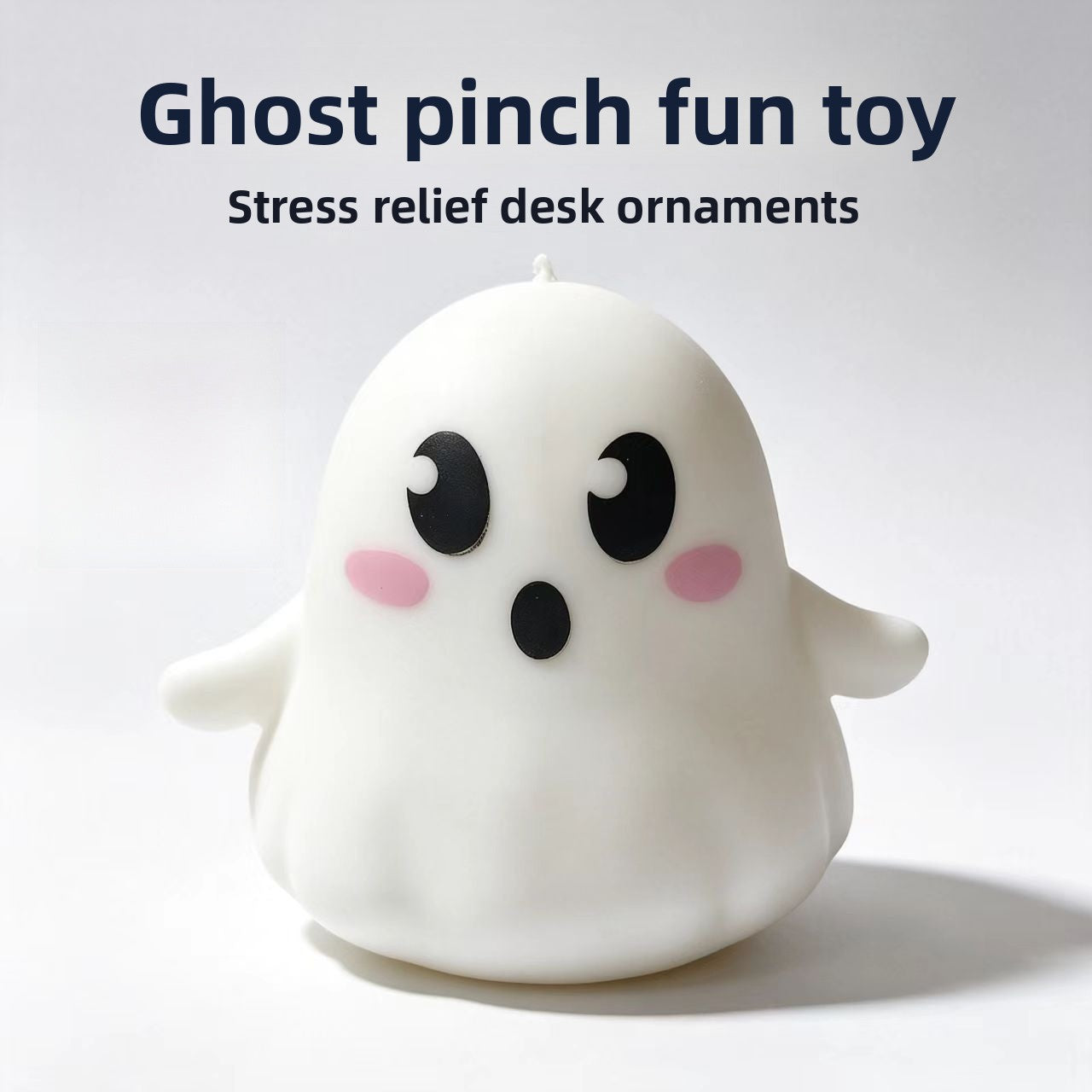 Halloween Pattern Squishy Toy Made Of TPR, Cute Style Stress Relief Toy For Halloween