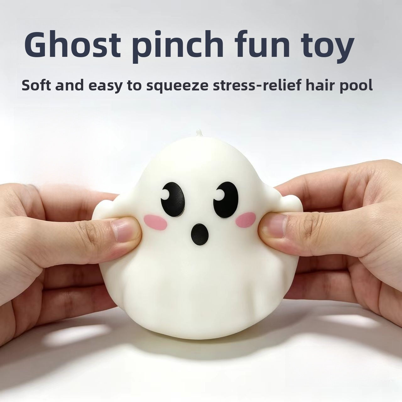 Halloween Pattern Squishy Toy Made Of TPR, Cute Style Stress Relief Toy For Halloween