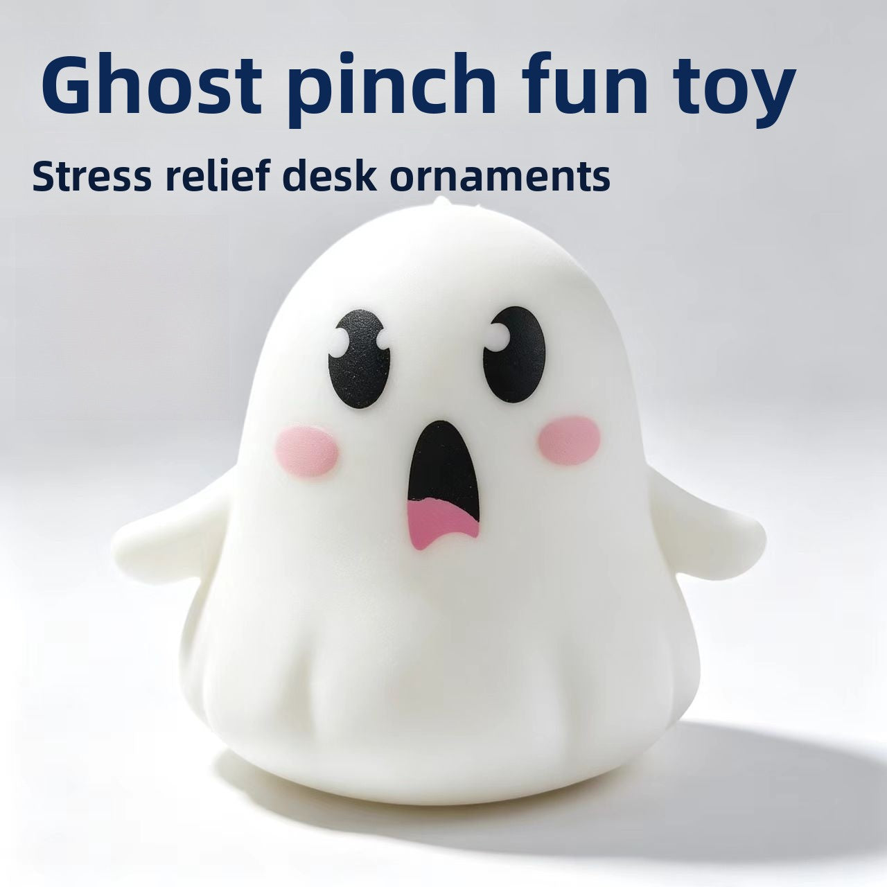 Halloween Pattern Squishy Toy Made Of TPR, Cute Style Stress Relief Toy For Halloween