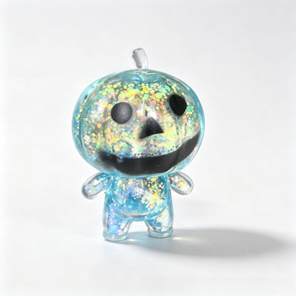 Halloween Pumpkin Squishy Toy Made Of Soft TPR Material, Multicolor Original Design Stress Relief Toy