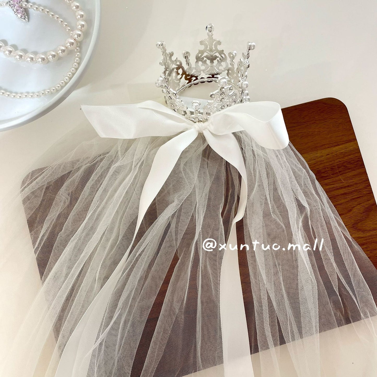 Princess Crown Hair Accessory For Kids Featuring Rhinestones, Perfect For Birthday Celebrations