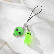 Cute Sitting Posture Phone Strap