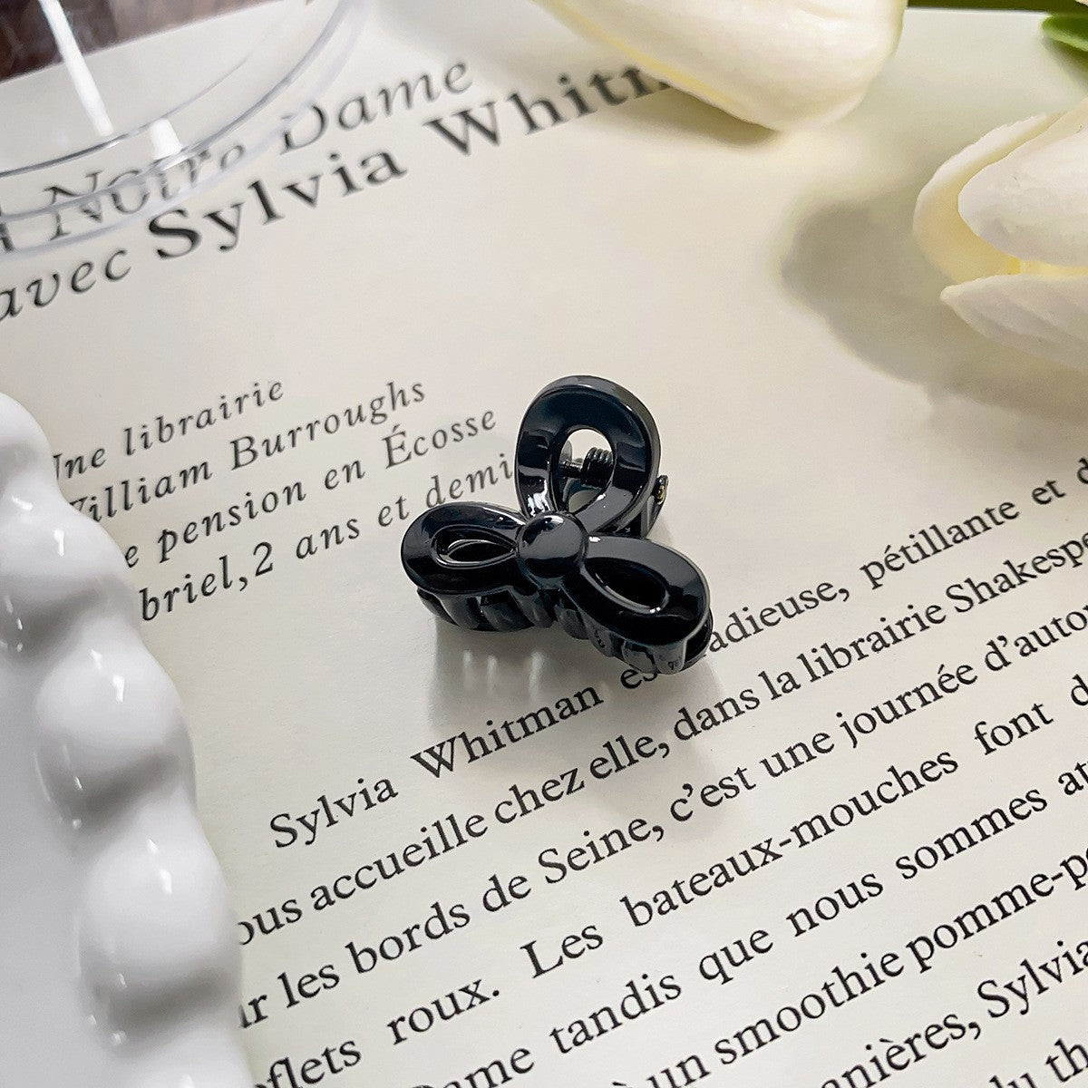 Modern Style Quadrilateral Hairpin For Women, Made Of Durable Plastic