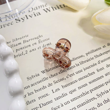Modern Style Quadrilateral Hairpin For Women, Made Of Durable Plastic