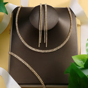 Necklace, Earrings, and Bracelet Set