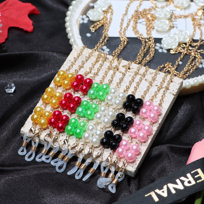 Rose Glasses Chain Made Of Durable Alloy, Stylish And Functional Eyewear Accessory