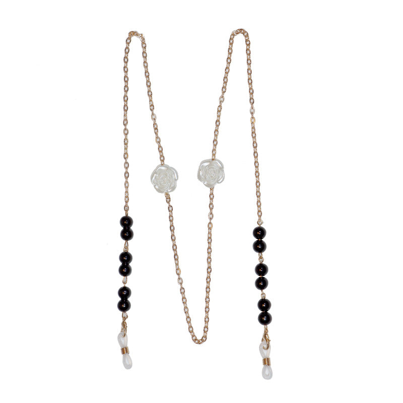 Rose Glasses Chain Made Of Durable Alloy, Stylish And Functional Eyewear Accessory