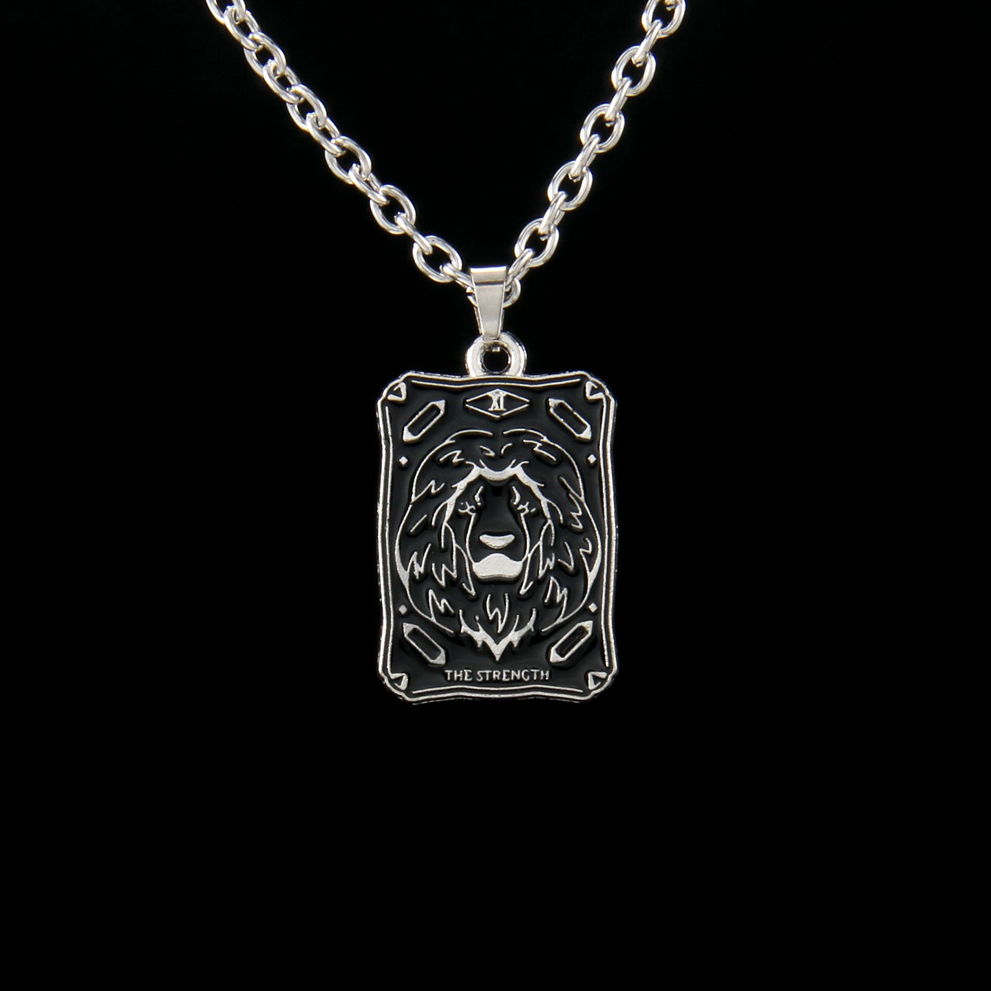 Vintage Style Astrology Necklace With Electroplated Ferroalloy Chain And Zinc Alloy Pendant, Unisex
