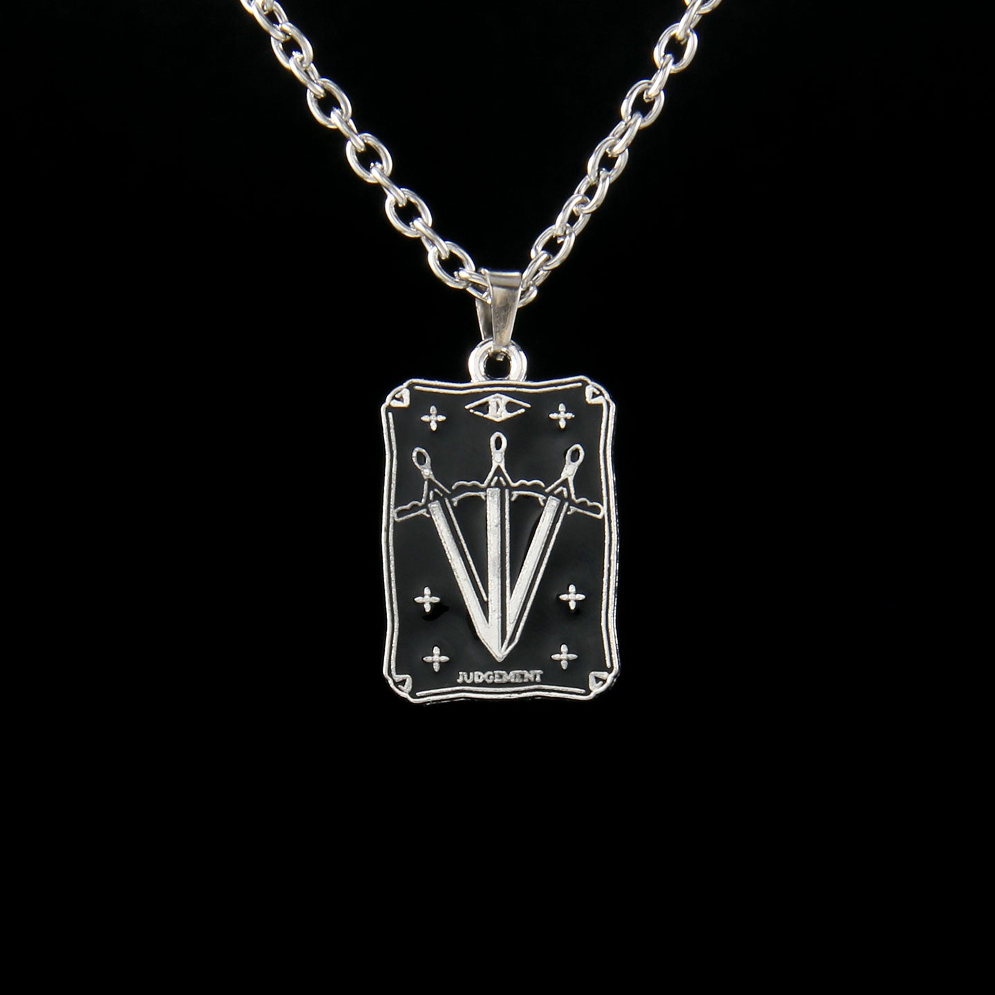 Vintage Style Astrology Necklace With Electroplated Ferroalloy Chain And Zinc Alloy Pendant, Unisex