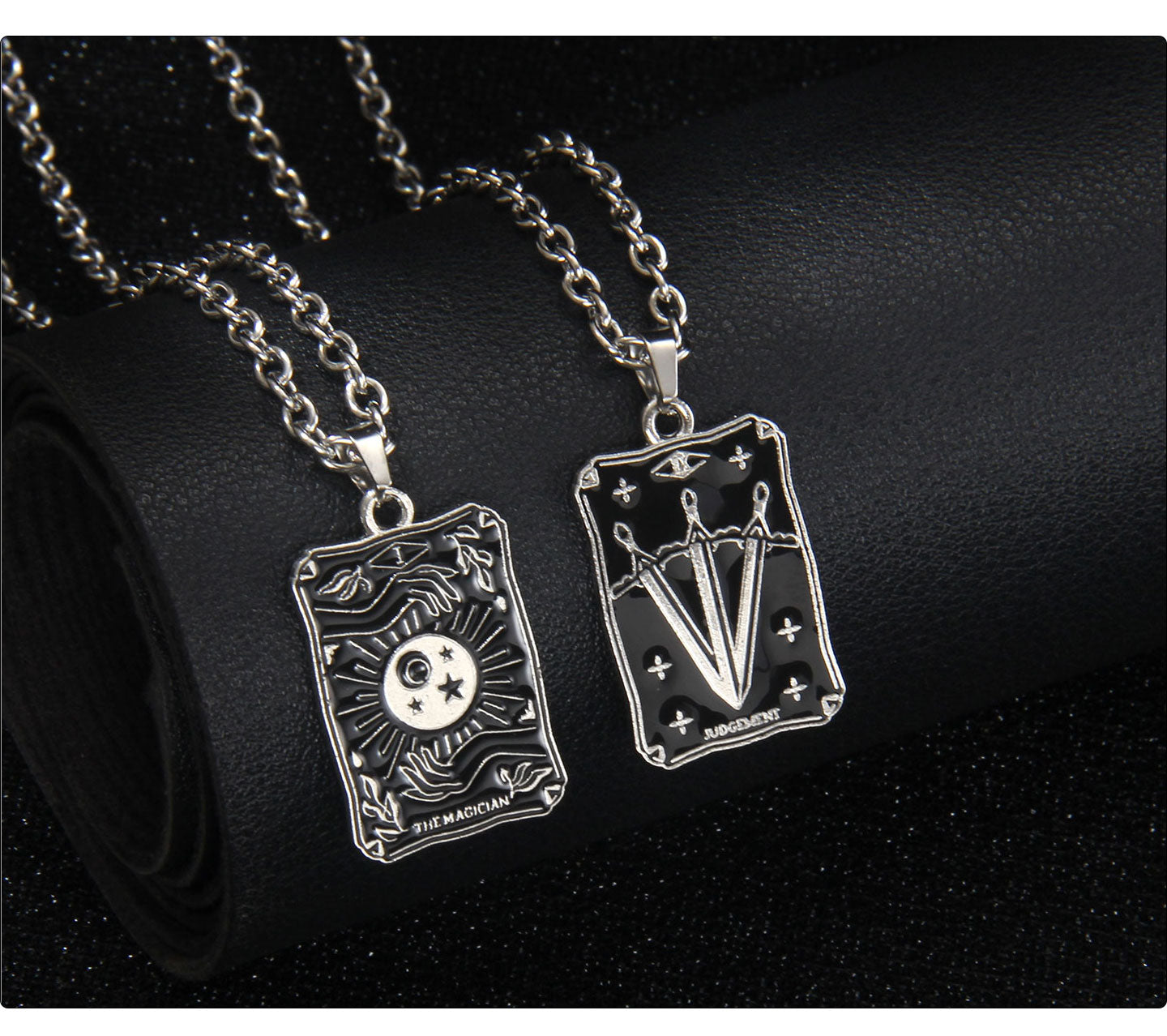 Vintage Style Astrology Necklace With Electroplated Ferroalloy Chain And Zinc Alloy Pendant, Unisex
