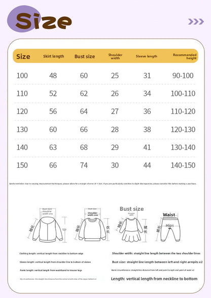 Girls' Cartoon Princess Dress In Cotton With Long Sleeves, Perfect For Toddler Autumn Wear