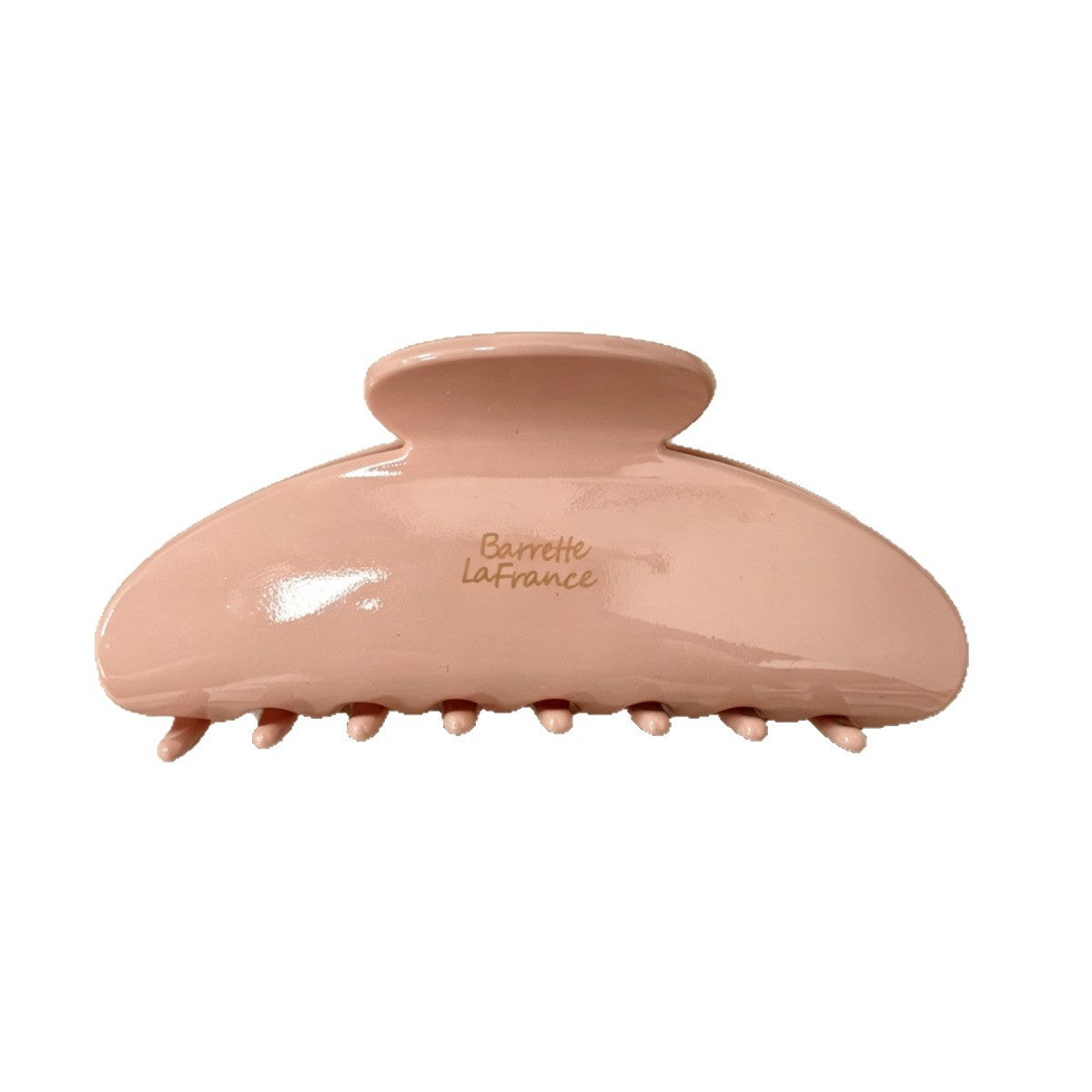 French Style Oval Hair Claws For Women Made Of PS Material In Natural Pink, Perfect For Summer Hairpin Accessory