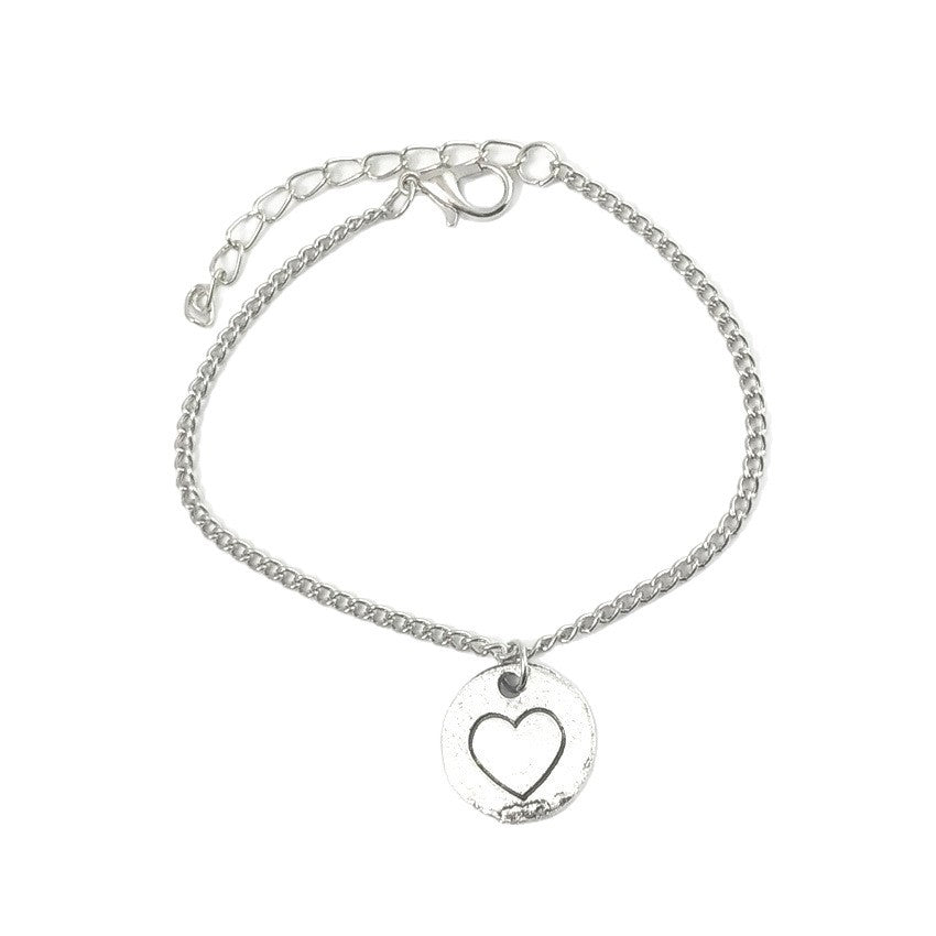 3 Pieces Set Punk Alloy Anklet For Women With Heart Shape Tassel And Rhinestone Inlay