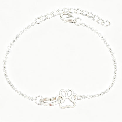Heart Shape Gold Bracelet For Women, Electroplated Zinc Alloy Jewelry