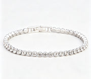 Large Size 16 # Crystal Silver