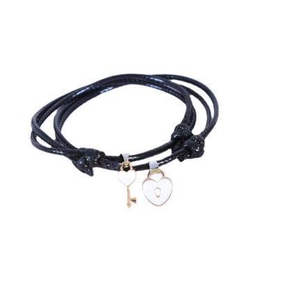 Couple Bracelets Made Of Zinc Alloy In Blue, 1 Pair