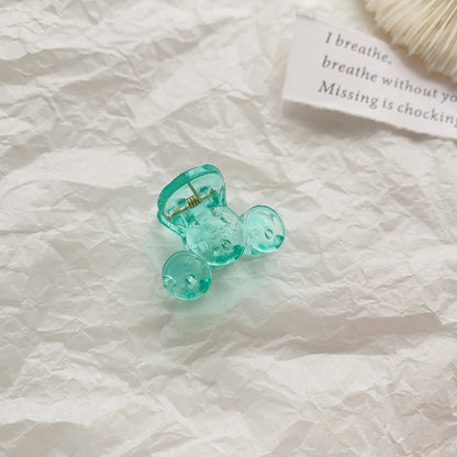 Modern Style Quadrilateral Hairpin For Women, Made Of Durable Plastic