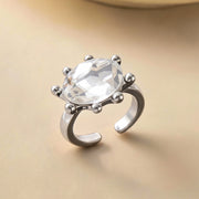 2# Ring-Silver-White