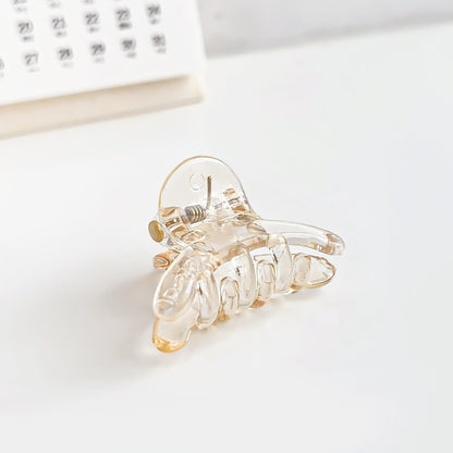 Modern Style Quadrilateral Hairpin For Women, Made Of Durable Plastic