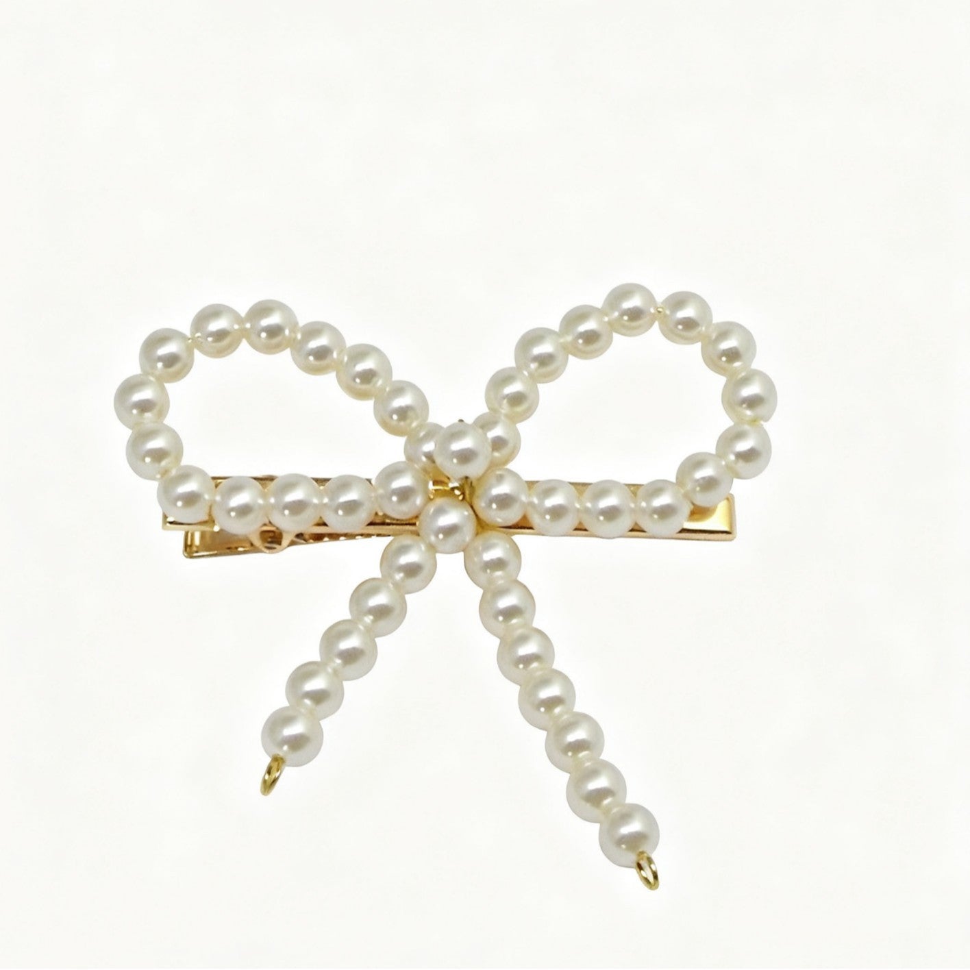 Sweet Pearl Hairpin For Women Made Of Durable Zinc Alloy Hair Accessory