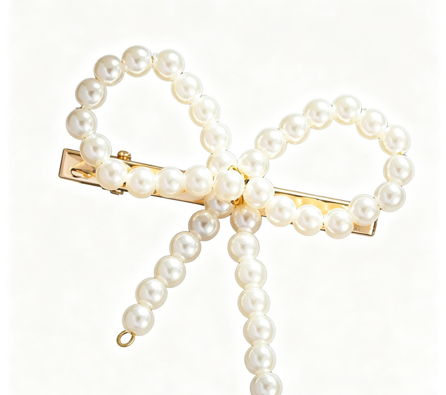 Sweet Pearl Hairpin For Women Made Of Durable Zinc Alloy Hair Accessory