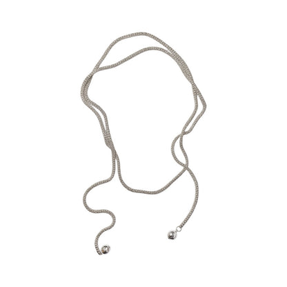 Gold Iron Chain Choker Necklace For Women With Alloy Pendant, Perfect For Daily Wear
