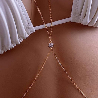 Casual Women's Alloy Waist Chain With Smooth Surface Finish, Stylish And Comfortable Accessory