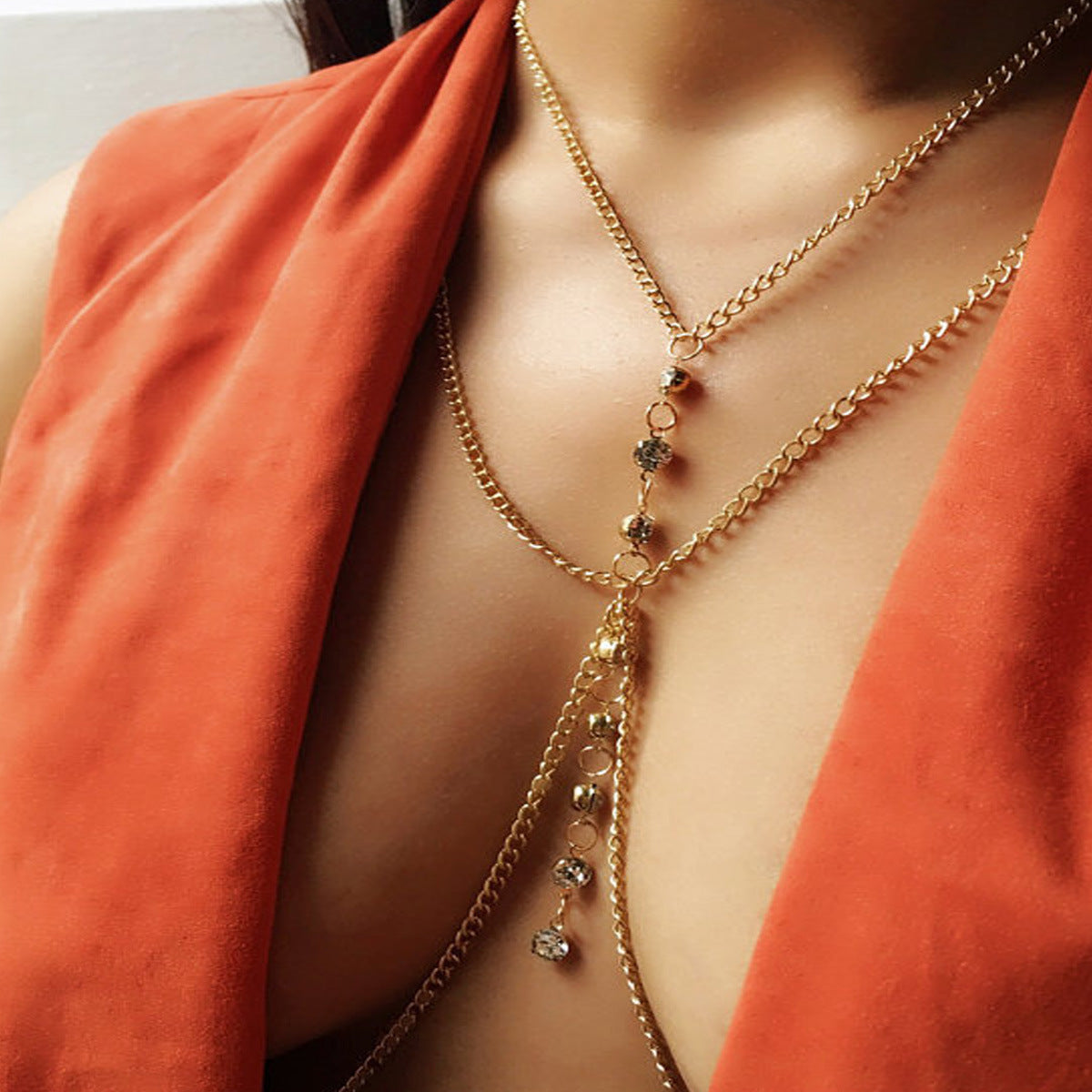 Casual Women's Alloy Waist Chain With Smooth Surface Finish, Stylish And Comfortable Accessory