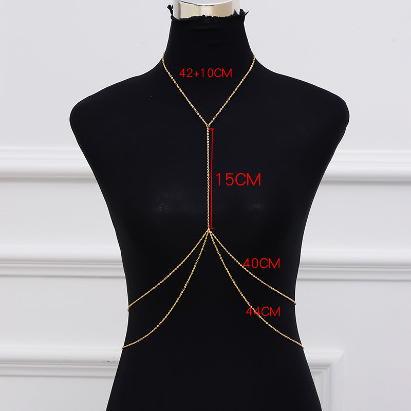 Casual Women's Alloy Waist Chain With Smooth Surface Finish, Stylish And Comfortable Accessory