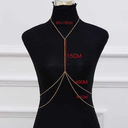 Casual Women's Alloy Waist Chain With Smooth Surface Finish, Stylish And Comfortable Accessory