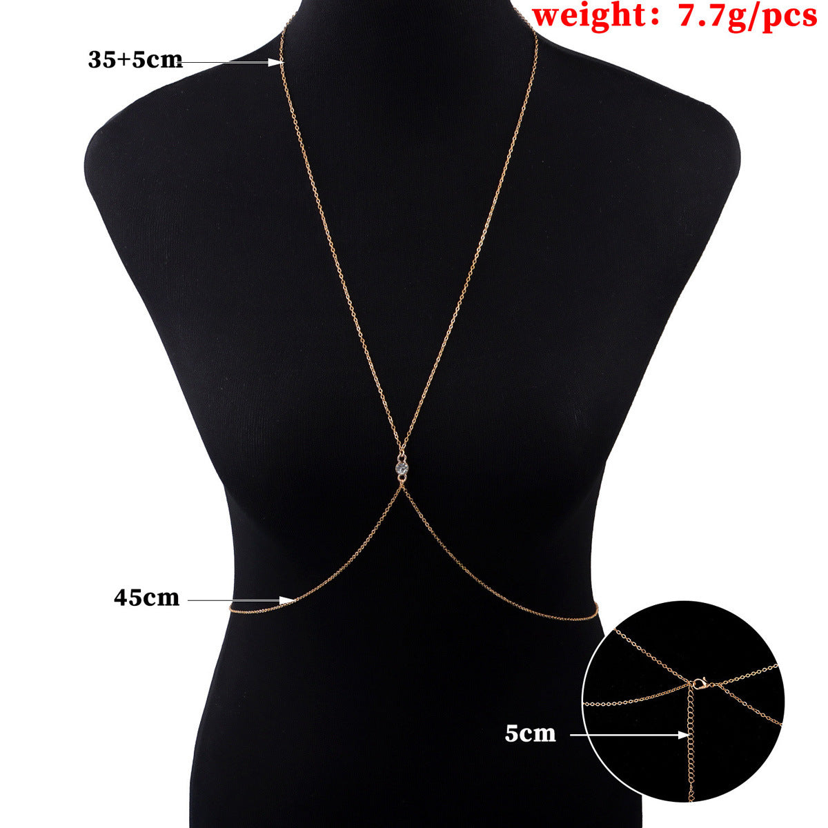 Casual Women's Alloy Waist Chain With Smooth Surface Finish, Stylish And Comfortable Accessory