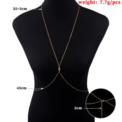 Casual Women's Alloy Waist Chain With Smooth Surface Finish, Stylish And Comfortable Accessory