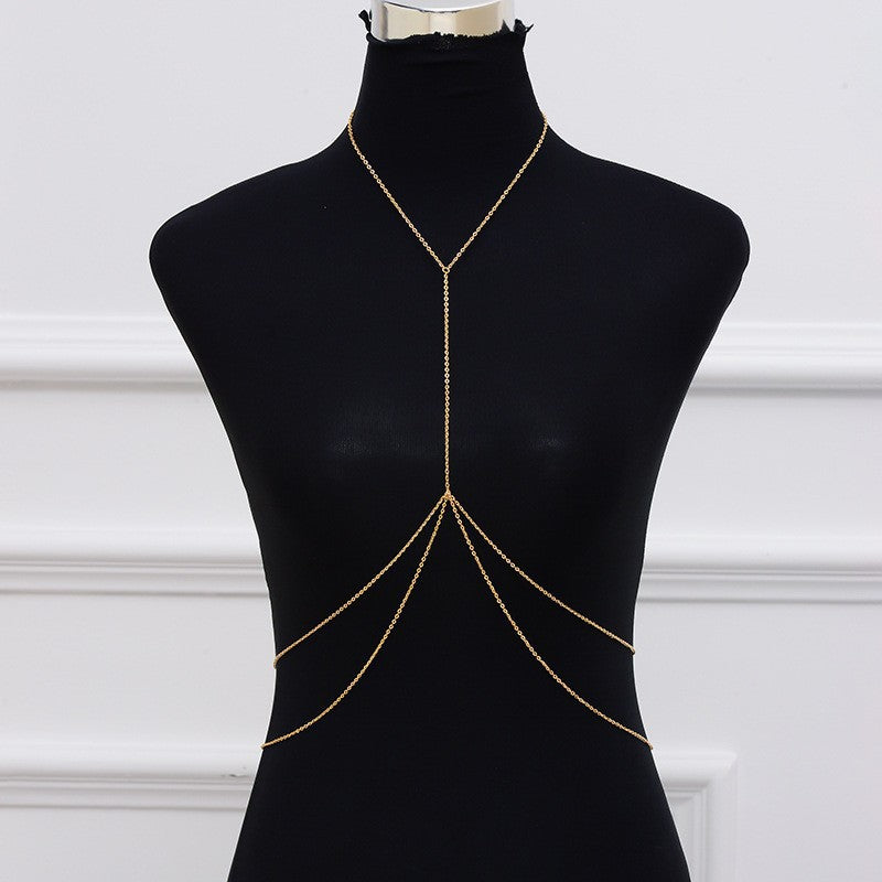 Casual Women's Alloy Waist Chain With Smooth Surface Finish, Stylish And Comfortable Accessory