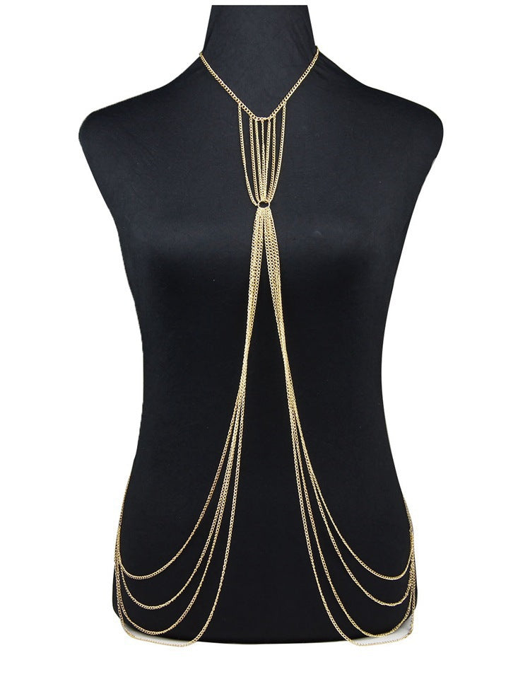Casual Women's Alloy Waist Chain With Smooth Surface Finish, Stylish And Comfortable Accessory