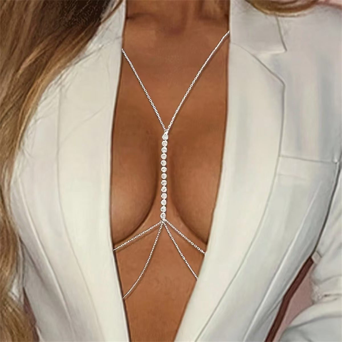 Casual Women's Alloy Waist Chain With Smooth Surface Finish, Stylish And Comfortable Accessory
