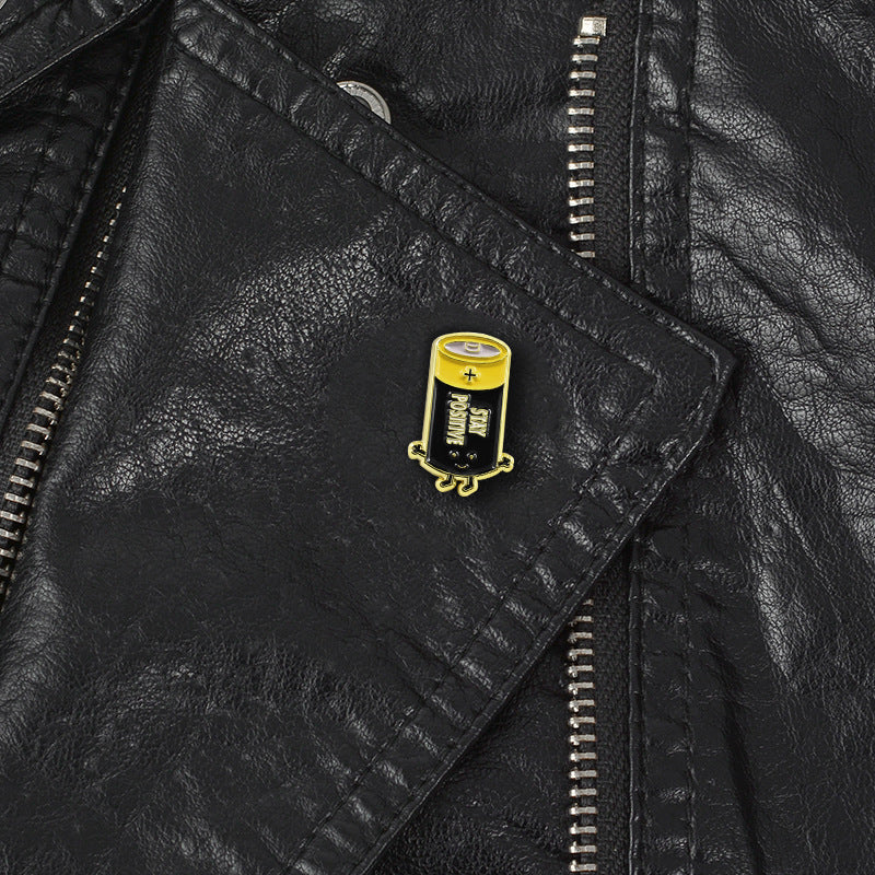 Cartoon Character Pin Made Of Alloy Featuring Enamel Craftsmanship