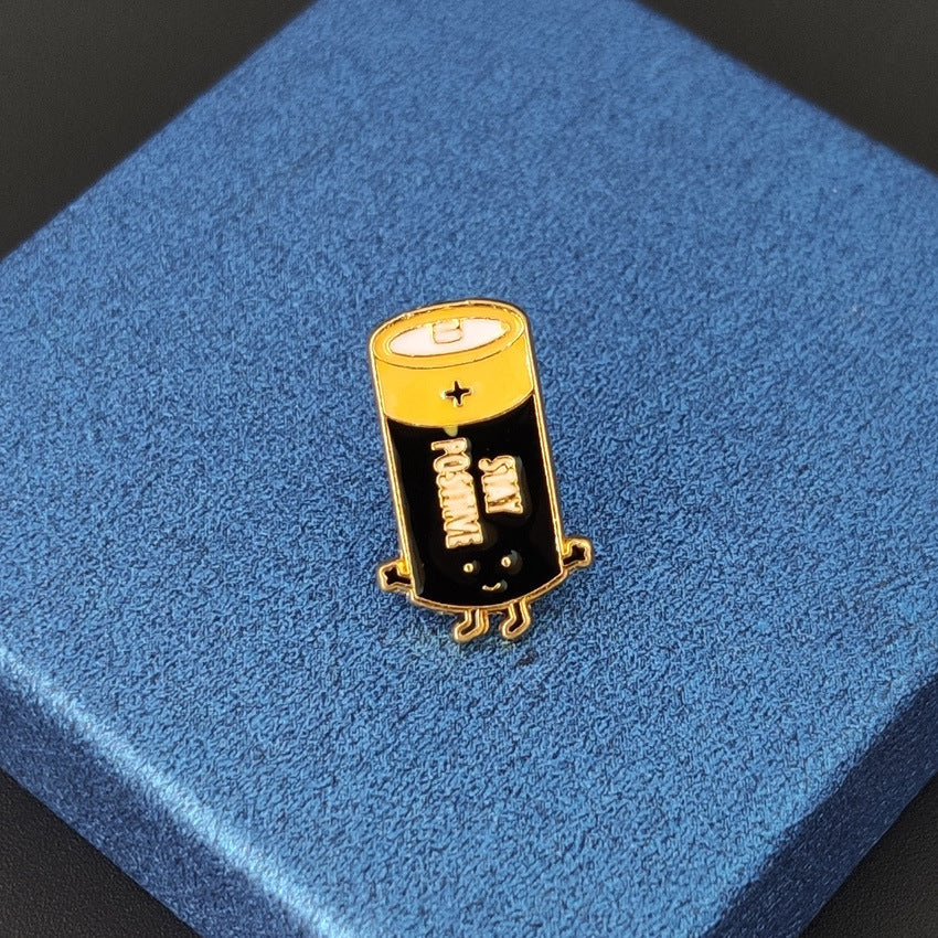 Cartoon Character Pin Made Of Alloy Featuring Enamel Craftsmanship