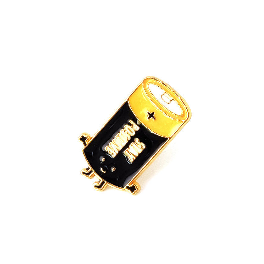Cartoon Character Pin Made Of Alloy Featuring Enamel Craftsmanship