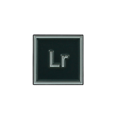 Alloy Letter Pin Featuring Enamel Craftsmanship Available In Colour