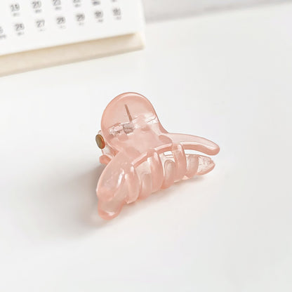 Modern Style Quadrilateral Hairpin For Women, Made Of Durable Plastic