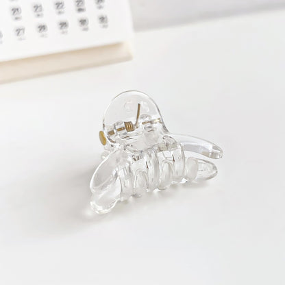 Modern Style Quadrilateral Hairpin For Women, Made Of Durable Plastic