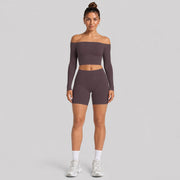 Shorts Set - Dark Brown