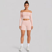 Shorts Set - Grayish Pink