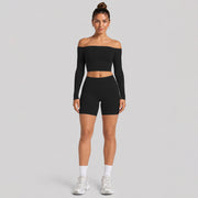 Shorts Suits-Black