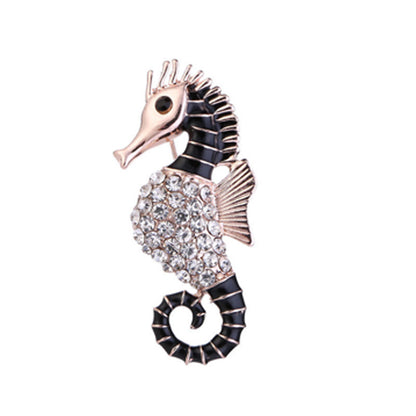 Owl Pin Made Of Alloy Featuring Enamel Craftsmanship