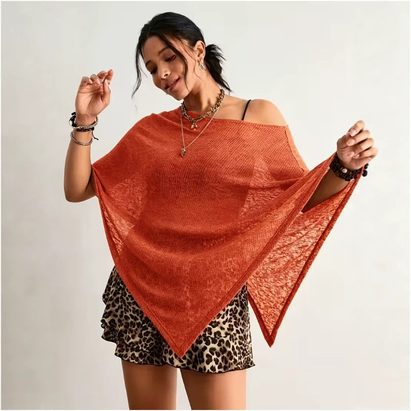 Solid Color Knitwear Pullover Sleeveless Top In Long Length, Knitted Polyester Fabric For Women
