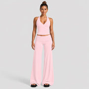 Vest + Long Pants Pink