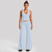 Vest + Trousers Misty Blue