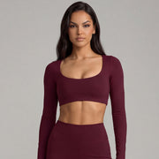 Long-sleeved, Winter Plum Color