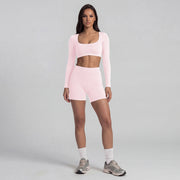 Shorts Set, Pink